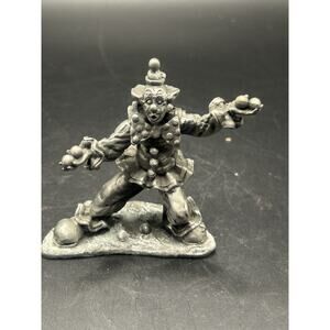 Vintage 1980/2004 Hudson Silver Pewter 3” Juggling Clown Figure by C Keim
